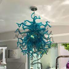 Maybe you would like to learn more about one of these? Fashion New Turquoise Glass Decoration Chandelier Hand Blown Glass Chandelier Lamps For Living Room Chandeliers Aliexpress