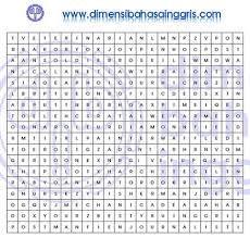 Permainan Word Search Tentang Jobs And Professions Dimensi Bahasa Inggris
