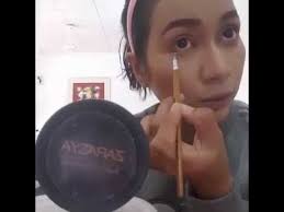 zara zya kongsi tutorial cara makeup