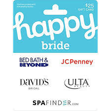 Use the happy student prepaid card at any sephora, new york fries, staples, roots, american eagle, bed bath & beyond, h&m, designer shoe warehouse or the shoe company location in canada. Amazon Com Happy Bride 25 Gift Cards