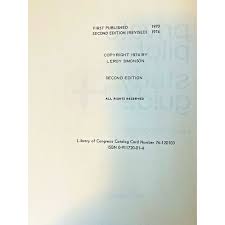 Private Pilot Study Guide paperback, 1974 by Leroy Simonson, 2nd Edition