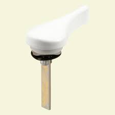 How to reinstall a sliding glass door. Prime Line Sliding Door Latch Lever 1 3 8 In Tail White Finish E 2703 The Home Depot