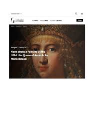 PDF) News about a painting at the Uffizi: the Queen of Armenia by Mario  Balassi; Imagines, 1, 2017