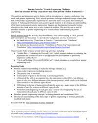 Genetic Engineering Lesson Plans Worksheets Lesson Planet