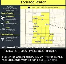 Johns and hirt 1987, coniglio et al. Pds Tornado Watch For West Texas