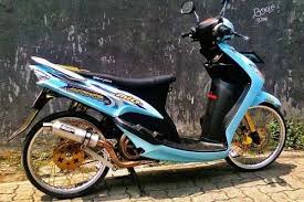 Mio modif super moto teman setia nya mancing sampai kemana mana. Modif Motor Mio Sporty Babylook Info Kece