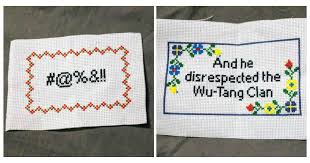 Counted cross stitch subversive patterns. Arts And Crafts For Stress Relief Subversive Cross Stitch Corporette Com