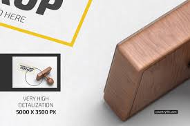 Download Rubber Stamp Mockup Set In Stationery Mockups On Yellow Images Creative Store PSD Mockup Templates