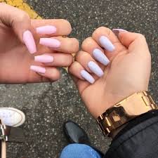 Such as stiletto nails, long stiletto nails, coffin nails, oval nails and short square nails. 24 Dreamy Pastel Nail Designs For Spring Spring Acrylic Nails Pastel Nails Designs Pastel Nails