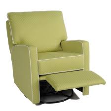 Mesa Recliner In Popcorn Citrus With White Piping Recliner Chair Recliner Furniture