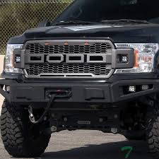 American car craft offers stainless steel grilles with bold ford and raptor lettering for a custom look. New F150 Ford Raptor Style Grill 2018 2019 W Led Fdgrl02 Uncle Wiener S Wholesale