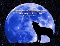 The super blue blood moon can be seen during moonrise in the evening of the 31st. Pin On Astrology