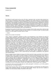 Denumite sunt considerate (în mod real sau afectiv). Calameo Casa Somnului Jonathan Coe