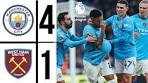 Manchester City Vs West Ham | City Edge Past Hammers ... - YouTube