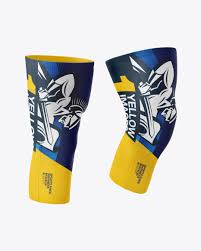 Download Sports Knee Warmers Mockup In Apparel Mockups On Yellow Images Object Mockups
