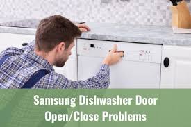 To lock or unlock the buttons on the control panel, press and hold the dry+/child lock button for three seconds. Samsung Dishwasher Door Open Close Problems Ready To Diy