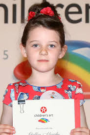 Amazing Anna shows her artistic talent