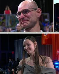 Ajsa Sivka's dad was in tears watching his daughter's dreams come true as  she was drafted by the Chicago Sky of the WNBA 🥹 Sivka