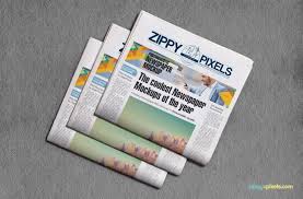 13 Professional Newspaper Psd Mockups Zippypixels Newspaper Design Layout Newspaper Mockup