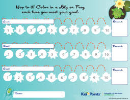 Free Printable Reward Charts Kid Pointz