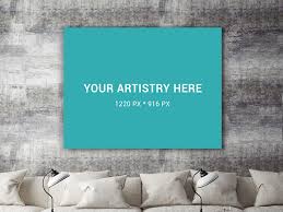 Download Freebie Poster Mockup On Rough Wall Psd Free Psd Ui Download