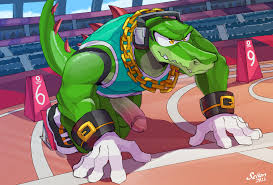 Post 5721663: Mario_&_Sonic_at_the_Olympic_Games Sellon  Sonic_the_Hedgehog_(series) Vector_the_Crocodile