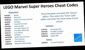 When you have destroyed them all, you will unlock the character. Lego Marvel Superheroes Cheat Codes Ps3 Unlock All Characters