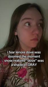 Lenore Dove Isnt Black