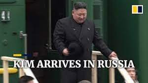 North Korea's Kim Jong-un arrives in Russia by special train for talks with  Vladimir Putin - YouTube