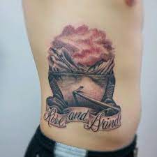 Rise And Grind Ice Hockey Tattoo Source Goodtattoos Ca Tattoos Tattoo Images Hockey Tattoo