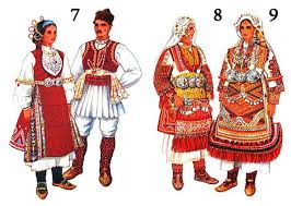 Macedonian Folk Costumes Traditionmacedonian Folk Costumes