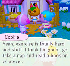 Exercise Is Totally Hard And Stuff From Starling Fitness Animal Crossing Game Animal Crossing Memes Animal Crossing