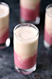 It's as simple as blending all the ingredients until smooth, then adding. Strawberry Banana Smoothies