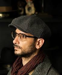 未使用 MrFATMAN LUCKY DAN TWEED キャスケット ベレー帽 未使用 MrFATMAN LUCKY DAN TWEED キャスケット