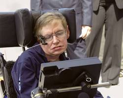 Image of Stephen Hawking scientist