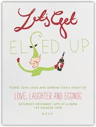 Let S Get Elfed Up Paperless Post Christmas Invitations Holiday Invitations Christmas Cocktail Party