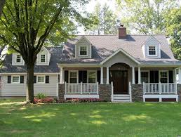 Front Porches On Cape Cod Houses Cape Cod House Front Porch Designs Cape House Plans Ideas Cape Cod House Exterior House Front Porch Front Porch Design