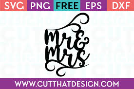 Download Mr And Mrs Phrase Design Cut That Design