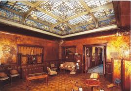 Postcard Of La Maison Losseau Losseau House In Mons Belgium Source Art Nouveau Interior Art Nouveau Architecture Art Nouveau