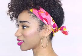 A headscarf, or head scarf, is a scarf covering most or all of the top of a person's, usually women's, hair and head, leaving the face uncovered. 3 Ways To Wrap Your Hair While You Sleep Naturallycurly Com