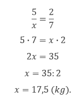 Sa spunem ca vrei sa il afli pe 'a'. Regula De Trei Simpla Pentru MÄƒrimi Direct Si Invers ProporÈ›ionale