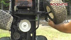 Garden Tractor Wheel Alignment Lawn Tractor Garden Tractor Lawn Mower Repair