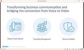If you have a particularly detailed chart or want to direct your audience's focus to one particular element of a slide, slide zoom eliminates the noise and takes you directly to that element. Screen Sharing A Powerpoint Presentation Zoom Help Center