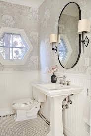 This can help to create a larger sense of design continuity within the bathroom. White Beadboard Bathroom Design Ideas