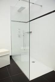 Montage Auf Der Duschtasse Shower Tray Glasduschen Beton Dusche Dusche Umgestalten