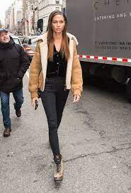 Models Off Duty I Look Delle Modelle Alla Fashion Week Di New York Stile Di Moda Moda Modelle