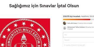 Muxakara ve 1 tane daha kullanıcı bu cevabı yararlı buldu. Sinavlar Iptal Olsun Kampanyasina 230 Binin Uzerinde Imza Maksat Egitim