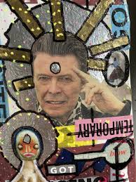 Any Right Time Right Place by Todd Monaghan (2020) : Other Media Collage,  Resin