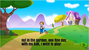 Out In The Garden Nursery Rhyme Lyrics Pedesaan Anak