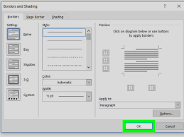 How To Add A Border To Word (With Pictures) - Wikihow